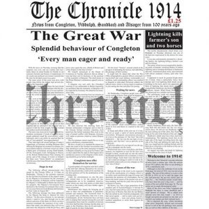 1914 Edition of the Congleton Chronicle