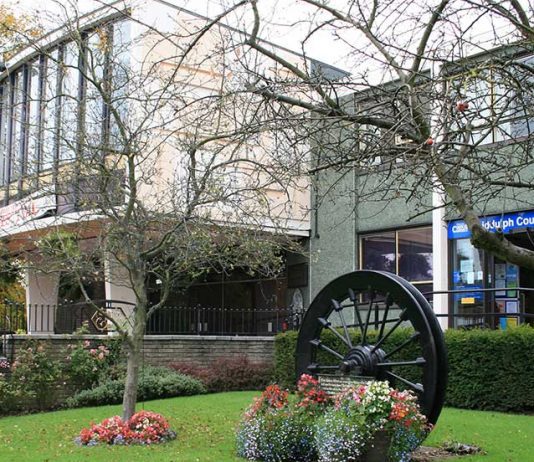 New hardship grant launched for Staffordshire businesses Biddulph municipal offices.
