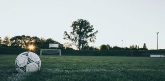 It’s job done for Bullets after ‘nightmare’ season A close up shot of a football in front of a goal.