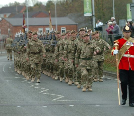 ‘Disappointment’ as Mercian unit disbanded in shake-up 2 Mercian Regiment.