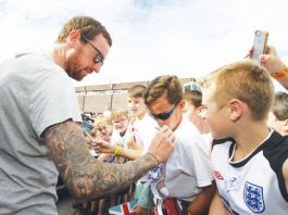 Could Tour of Britain return to Congleton this autumn? Sir Bradley Wiggins meets fans in Congleton on a previous Tour of Britain.