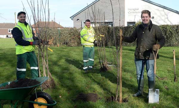 Five orchards to be planted under plans for ‘greener future’