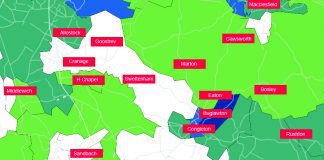Biddulph Town and parts of Cogleton now hardest hit by covid compared to rest of area
