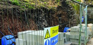 Covid-hit work on bridge repair gets underway Snaily bridge.
