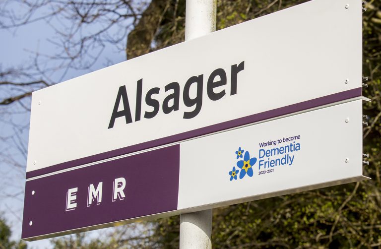 The town has first station on line to be dementia friendly