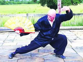 Tai chi and wellbeing in The Quinta arboretum Tai Chi.