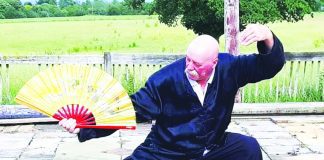 Tai chi and wellbeing in The Quinta arboretum Tai Chi.