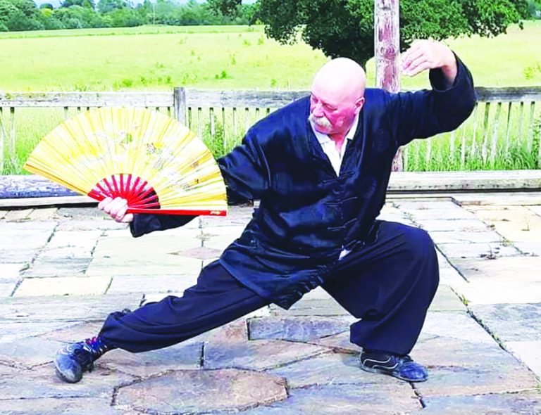 Tai chi and wellbeing in The Quinta arboretum