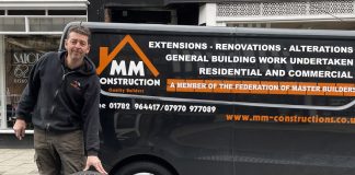 Builder loses a day’s work after wheel smashed by pothole Mr Higginbottom with the wheel smashed by a pothole..