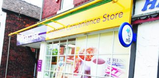 Confrontation erupts over face mask use at the Premier store in Hightown. Premier Newsagent.