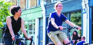 Buddying up to make cyclists feel safer Two cyclists