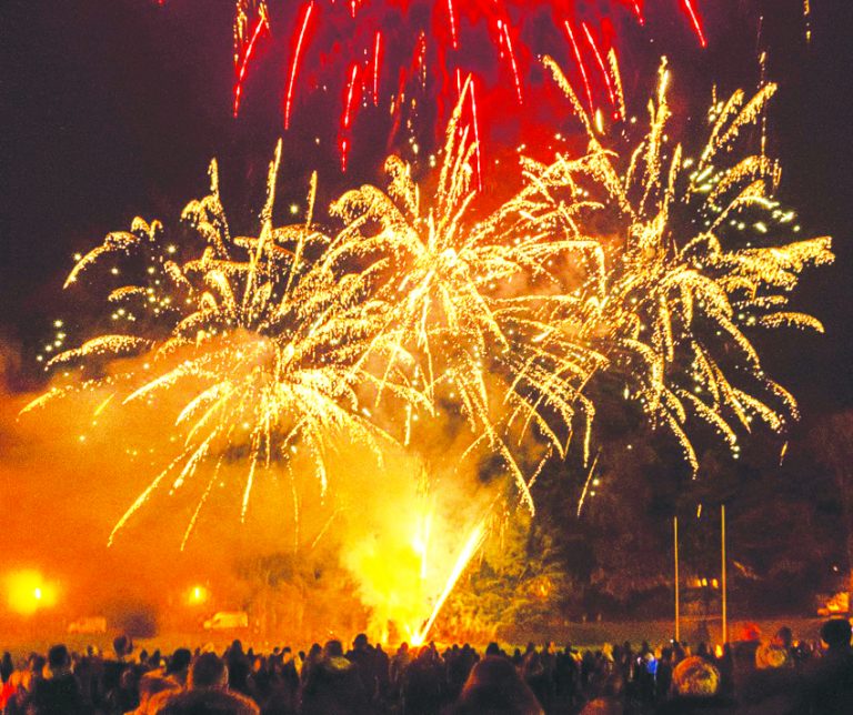 Year of lockdowns ends in fireworks (and bonfire)