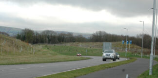 Link road as yet failed to cut traffic in town Congleton link road.
