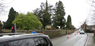 Lights on ‘rat ‘run’ for some yet, says vicar Peel Lane.