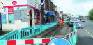 Shops weren’t notified of roadworks outside Hightown.