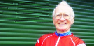 Getting on his bike to help poor in Burundi Mark Thompson bike ride.