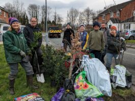 Tree planting effort growing towards goal Tress for Congleton.