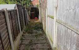 Overgrown alleyway was ‘a fire hazard’