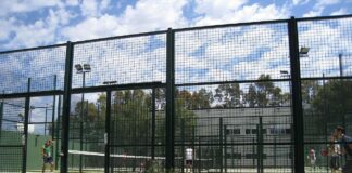 Padel courts are planned at former school