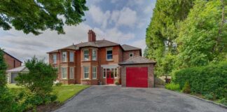 Beautiful building with breathtaking gardens