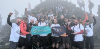 Rambling friends complete 3 Peaks