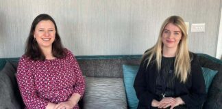 Care home residents enjoy visit from MP Elworth Grange.