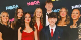 A NODA hat-trick Eaton Bank Academy.