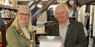 Veteran shop was well suited to win an award Davenports High Street award.