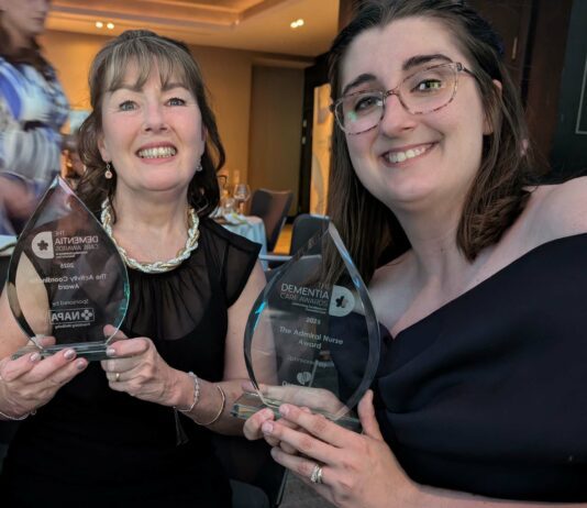 Two local nurses win in dementia awards Dementia care awards.