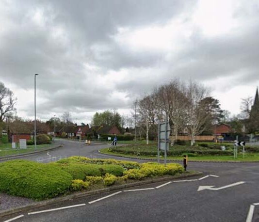 Accident fear due to overgrown scrubland