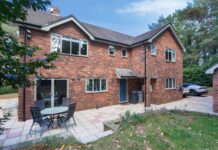 Luxury £1m five-bedroom home for sale in Hulme Walfield with views of Westlow Mere