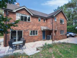 Luxury £1m five-bedroom home for sale in Hulme Walfield with views of Westlow Mere