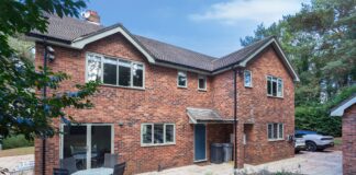 Luxury £1m five-bedroom home for sale in Hulme Walfield with views of Westlow Mere