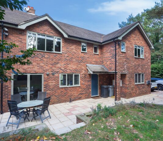 Luxury £1m five-bedroom home for sale in Hulme Walfield with views of Westlow Mere