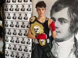 Young boxer fights for glory across country