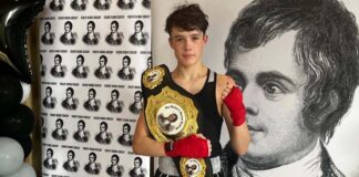 Young boxer fights for glory across country