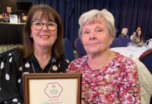 Dementia garden at hospital wins silver