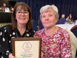 Dementia garden at hospital wins silver