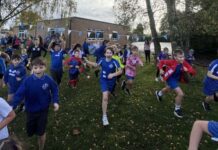 Offley students ran 120km for classmate
