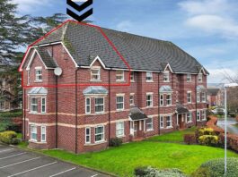 Smart apartment sited close to the town centre