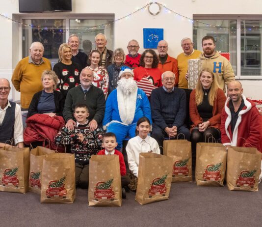 Bags of joy at New Life Church for Christmas