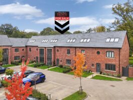 Luxury home sited in an exclusive courtyard