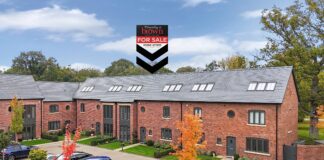 Luxury home sited in an exclusive courtyard