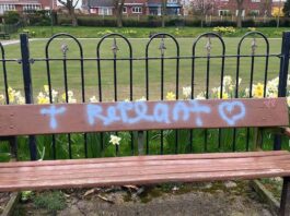 High tech equipment used to erase graffiti