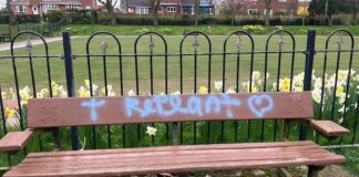 High tech equipment used to erase graffiti
