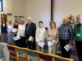Church’s growth was celebrated with cake!