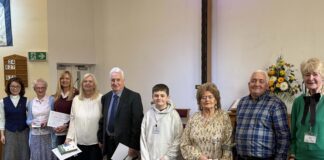 Church’s growth was celebrated with cake!