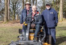 Scouts get help with mowing from Rotary