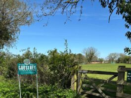 ‘Secret’ gate sign shows safer route for walkers