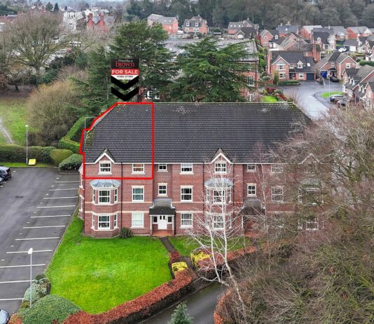 Executive two-bed flat is ideal for first-time buyers